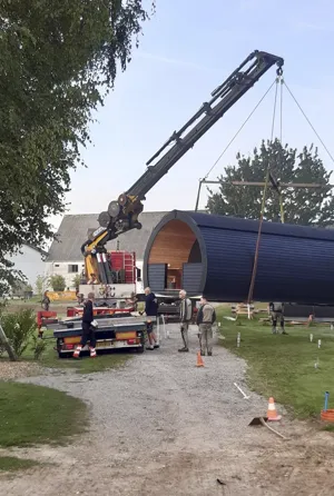 Annebergs Limtræ Natursuiter Hytter Kran Camping