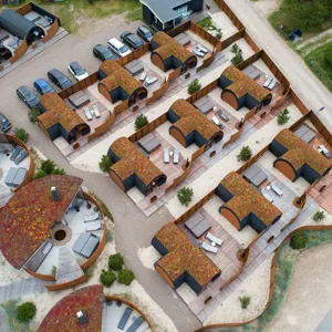 Annebergs Limtræ Natursuiter Hytter Camping Drone