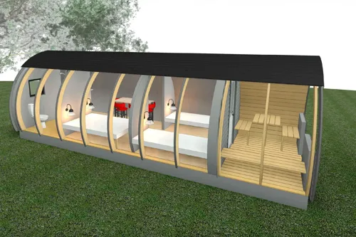 Annebergs Limtræ Natursuiter Hytter Rendering03