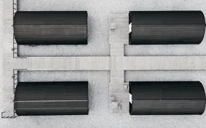 Annebergs Limtræ Natursuiter Hytter Gruppe Drone